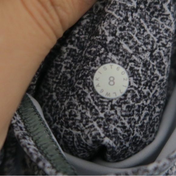 Lululemon Fast & Free Crop II Nulux 19" Leggings Running Athletic High Rise 8 - Picture 2 of 4